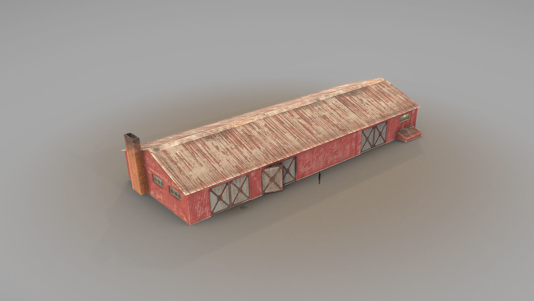 Old Garage 01 3D Model Collection_14