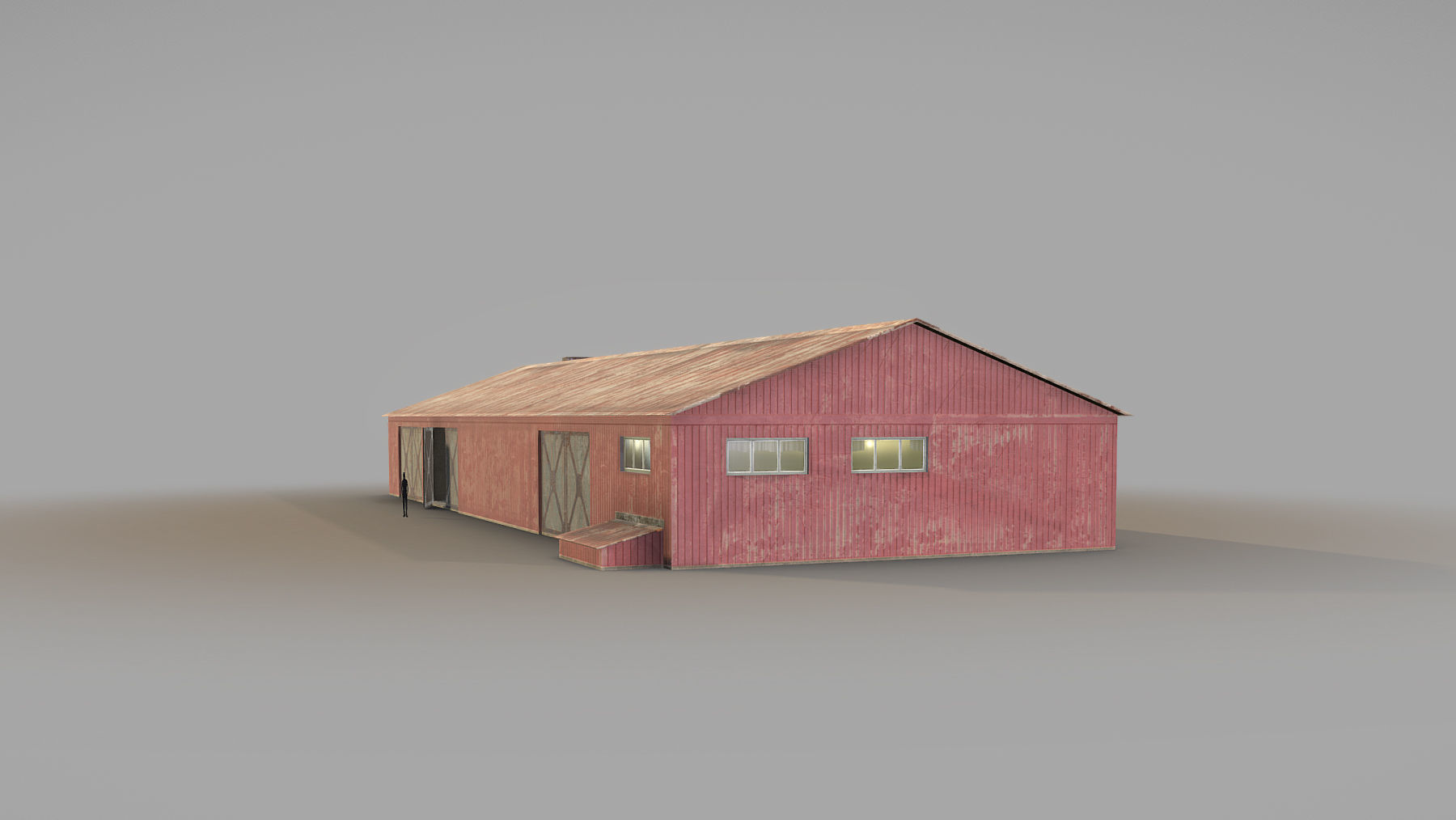Old Garage 01 3D Model Collection_13