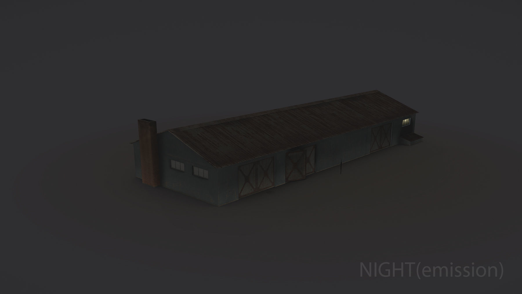 Old Garage 01 3D Model Collection_4