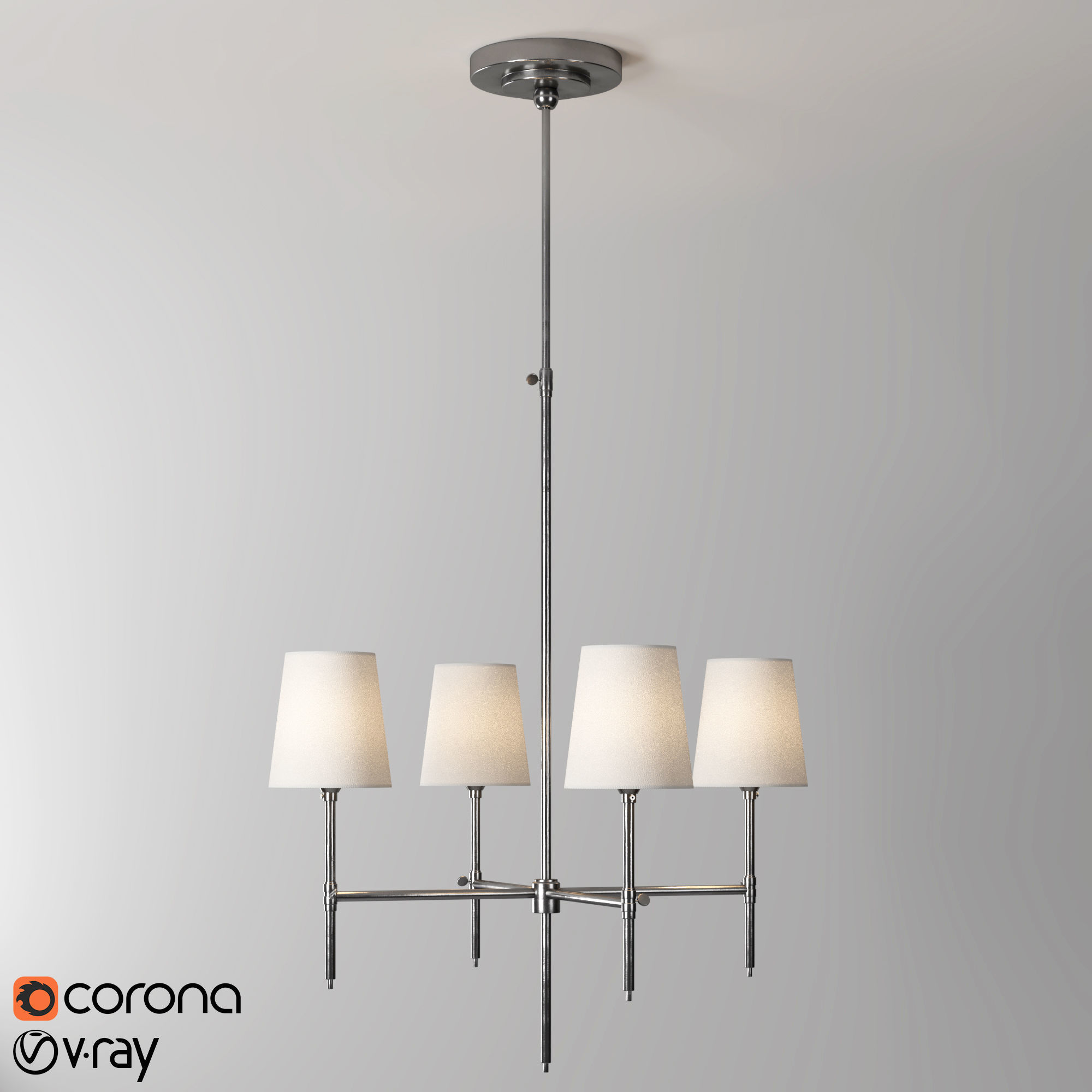 bryant chandeliers 3D model_4