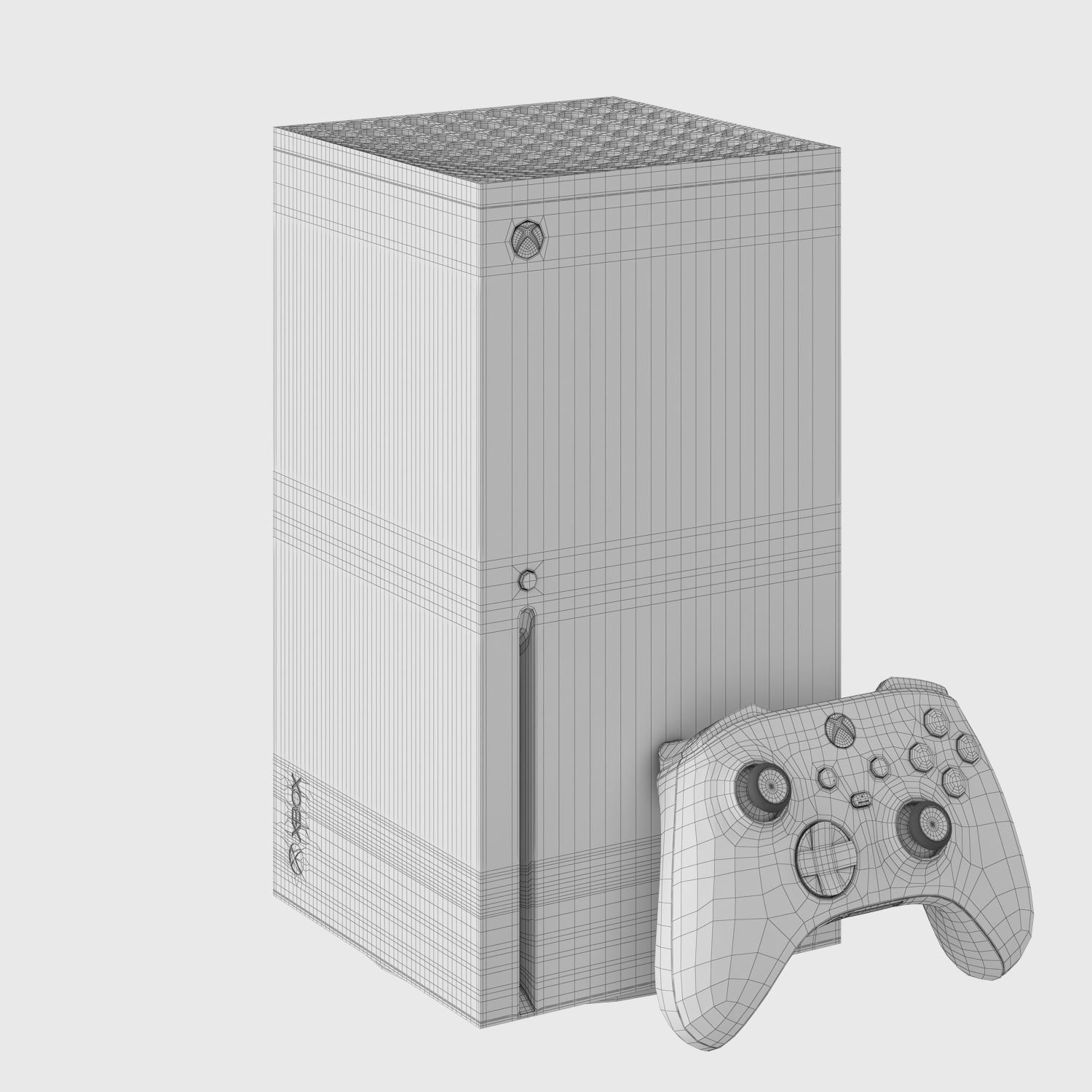 Xbox Series X 3D model_25