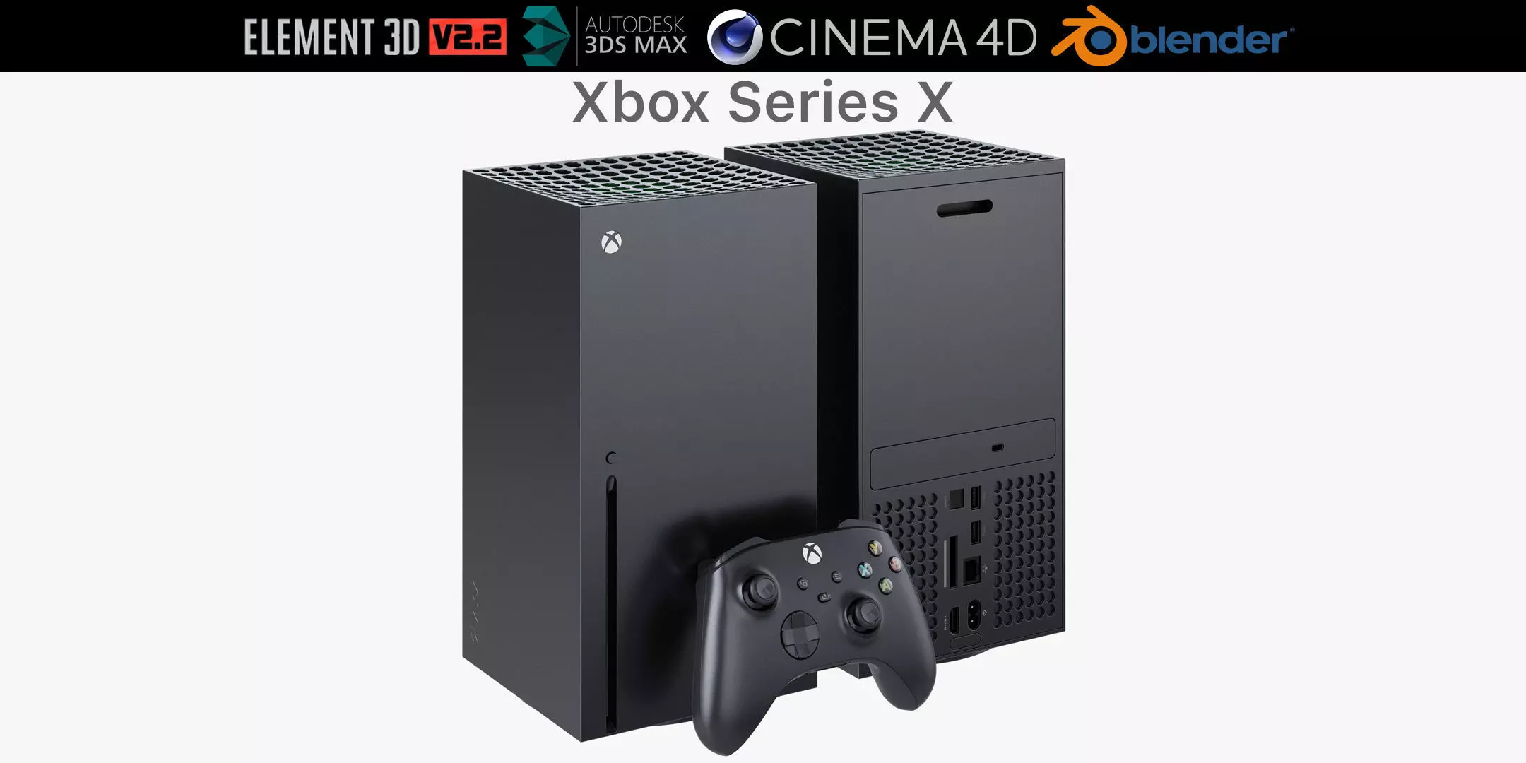 Xbox Series X 3D model_0