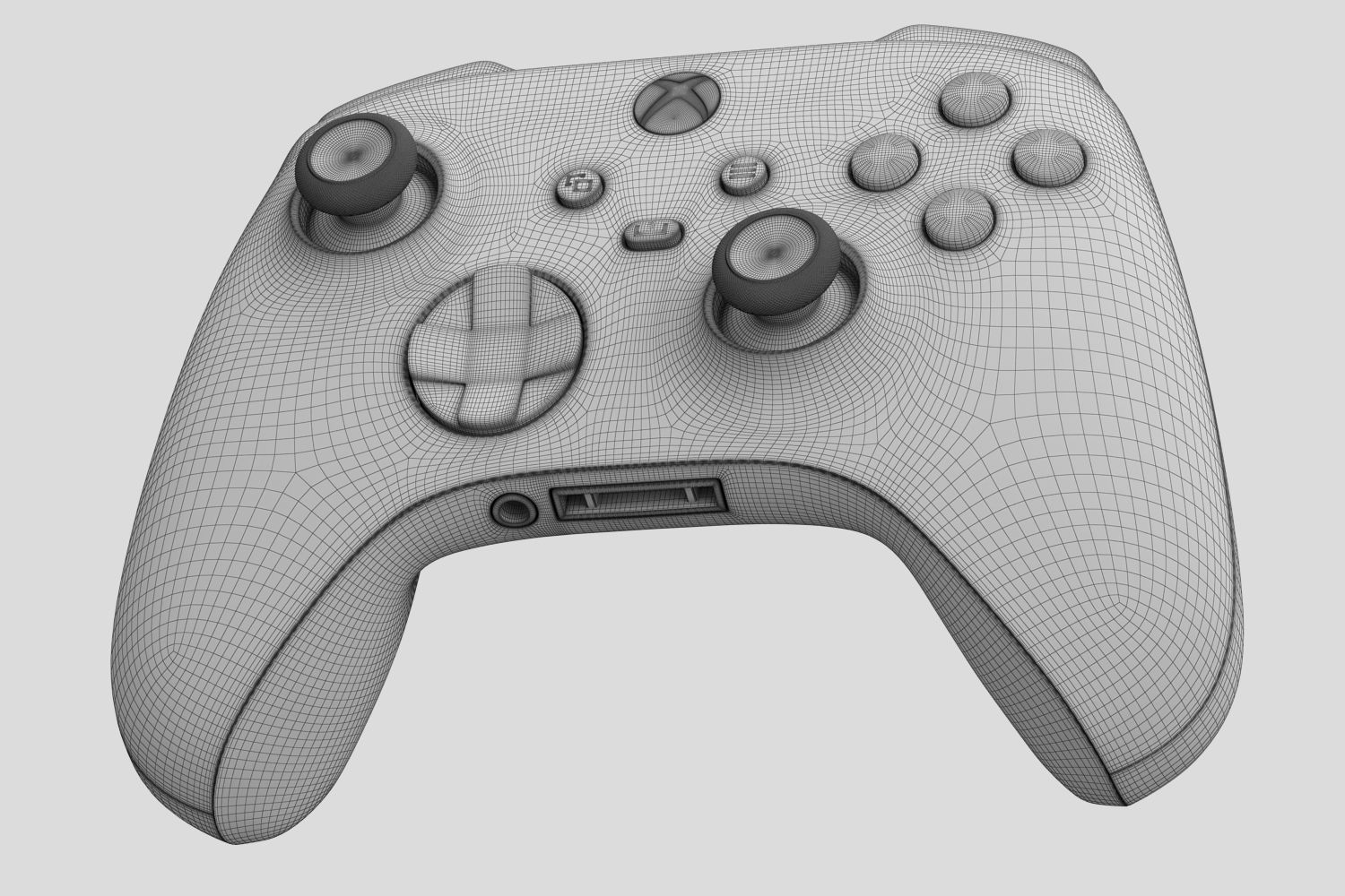 Xbox Series X 3D model_29