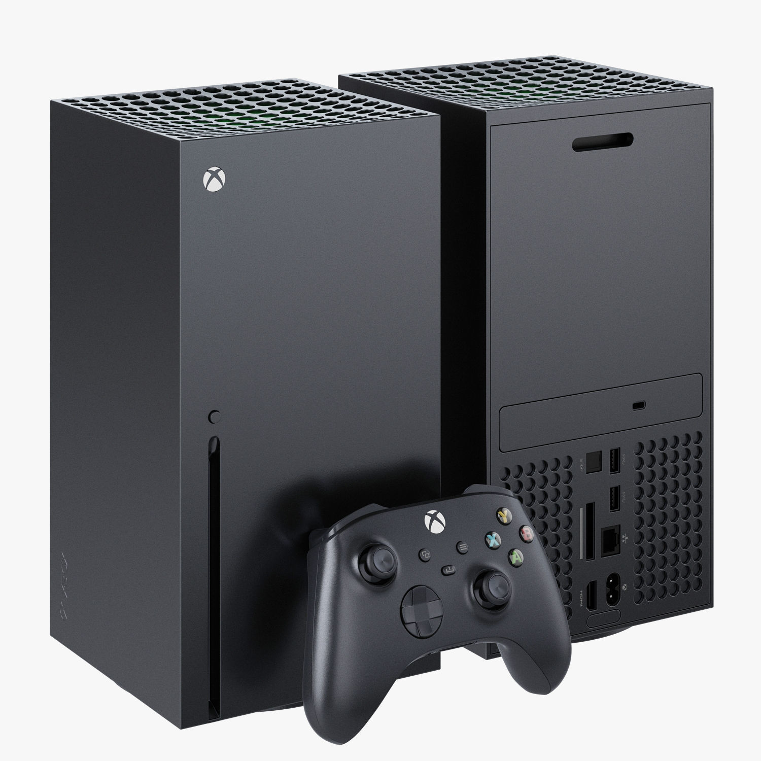Xbox Series X 3D model_1