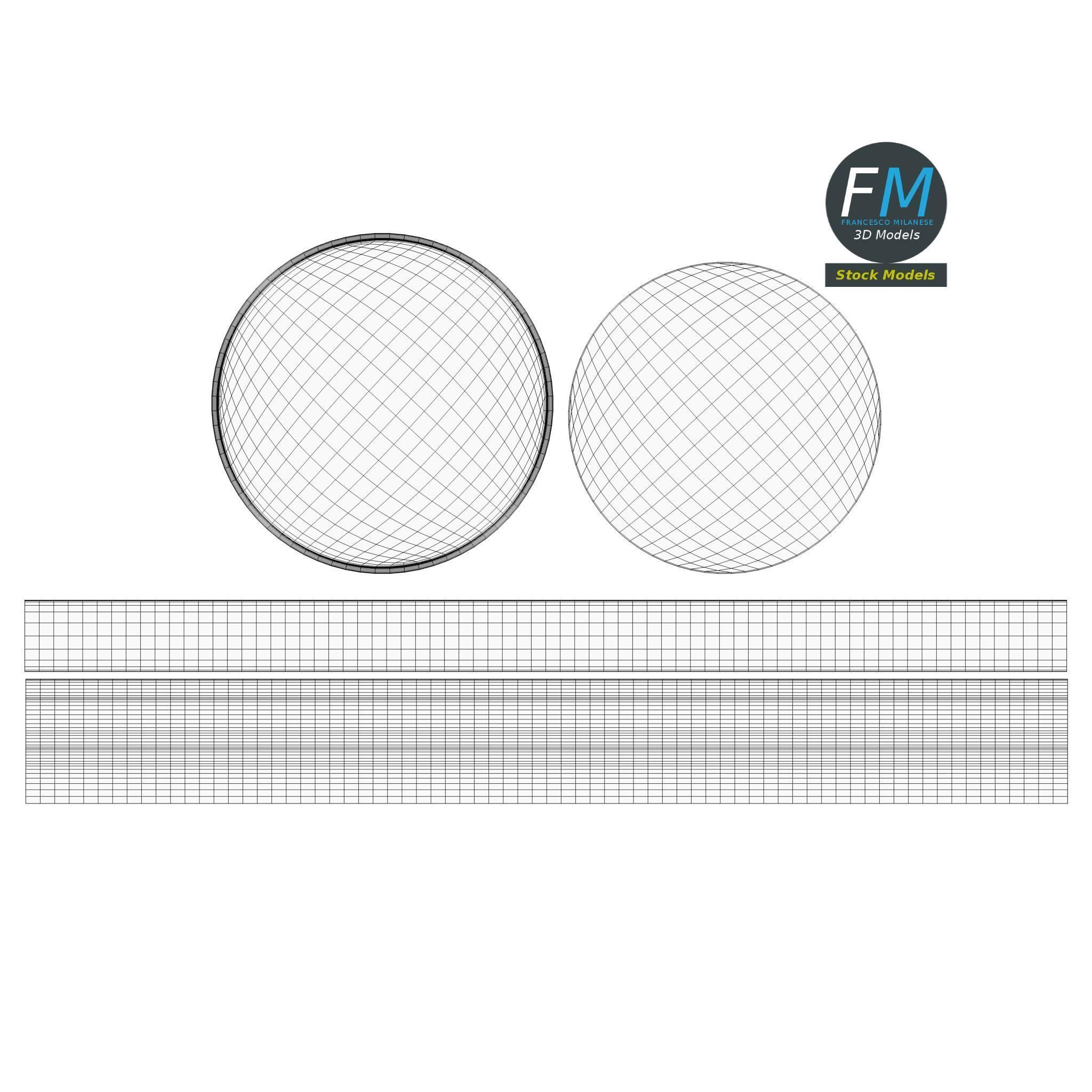 Spread food container 3D model_14