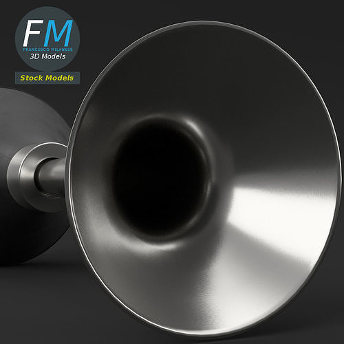 Vehicle horn 3D model 5