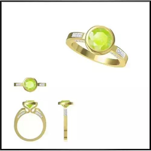 JCD Format  Coloured gem engagement rings wax files jewelry