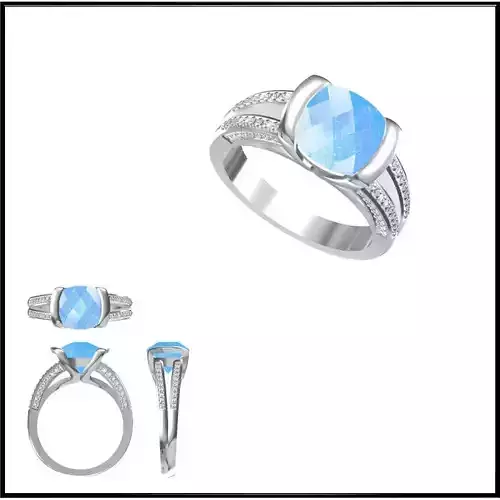 JCD Format Coloured gem engagement rings types of jewelry files