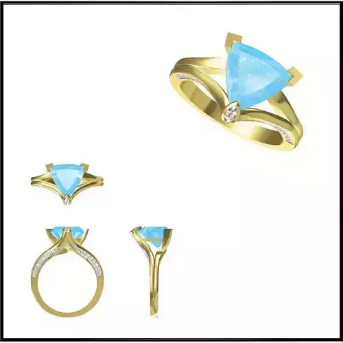 JCD Format  Coloured gem engagement rings metal file