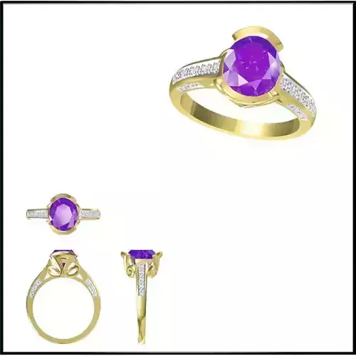 JCD Format  Coloured gem engagement rings for sale 