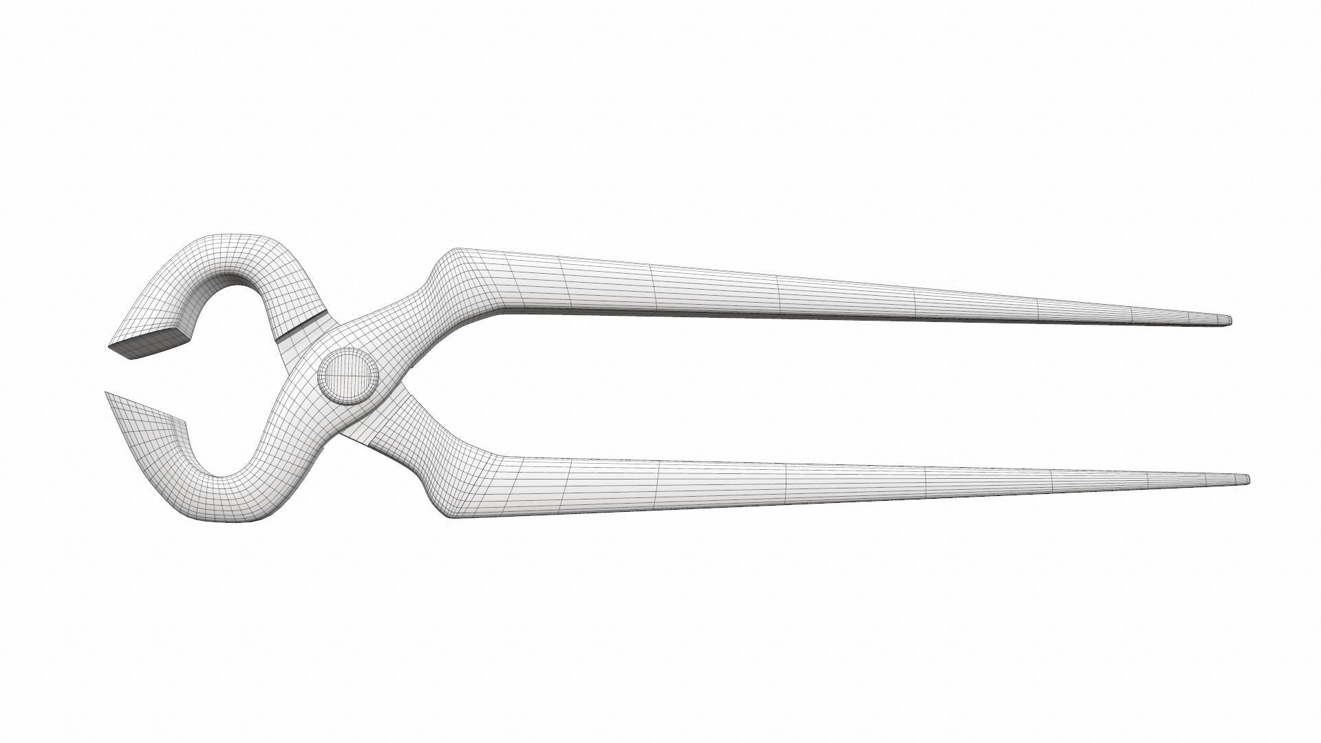 Pliers ticks colect 3D model_6