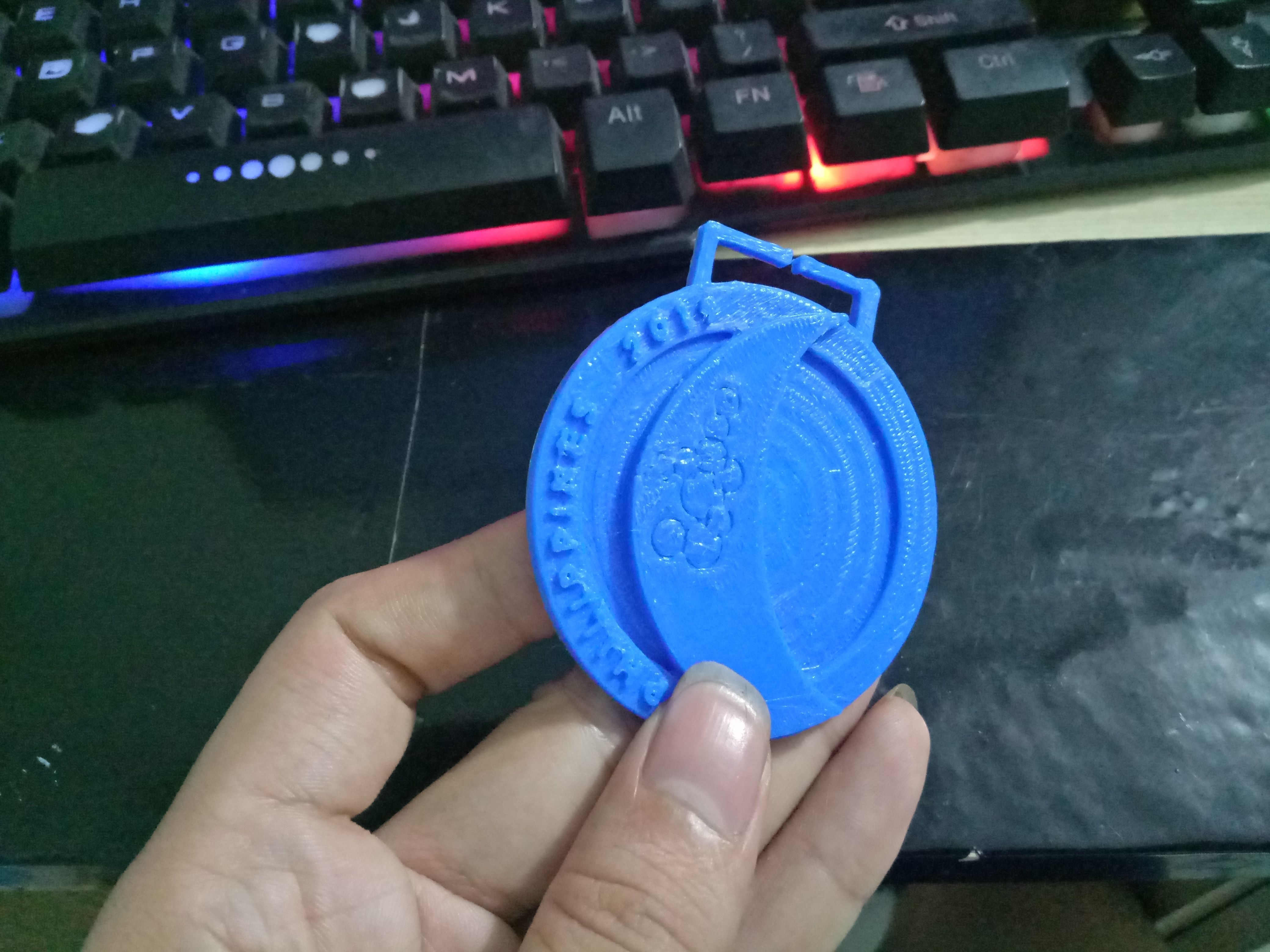SEA Games medals 3D model_2