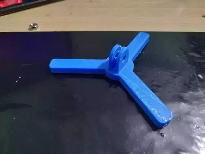 Gimbal foot gopro foot