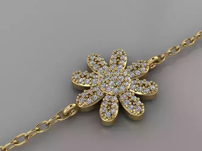 GC GOLD H276-wristband Diamond gold 