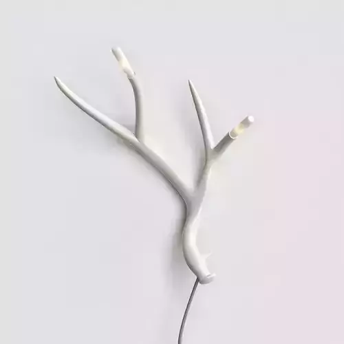 Superordinate Antlers sconce with plug von Roll Hill