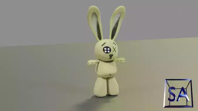 Bunny Toy 3d Model