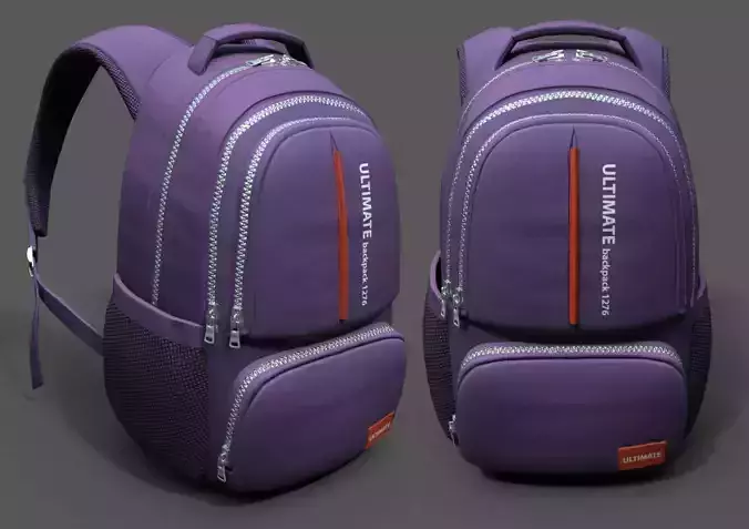 Backpack spot Generic human military fantasy scifi cloth 