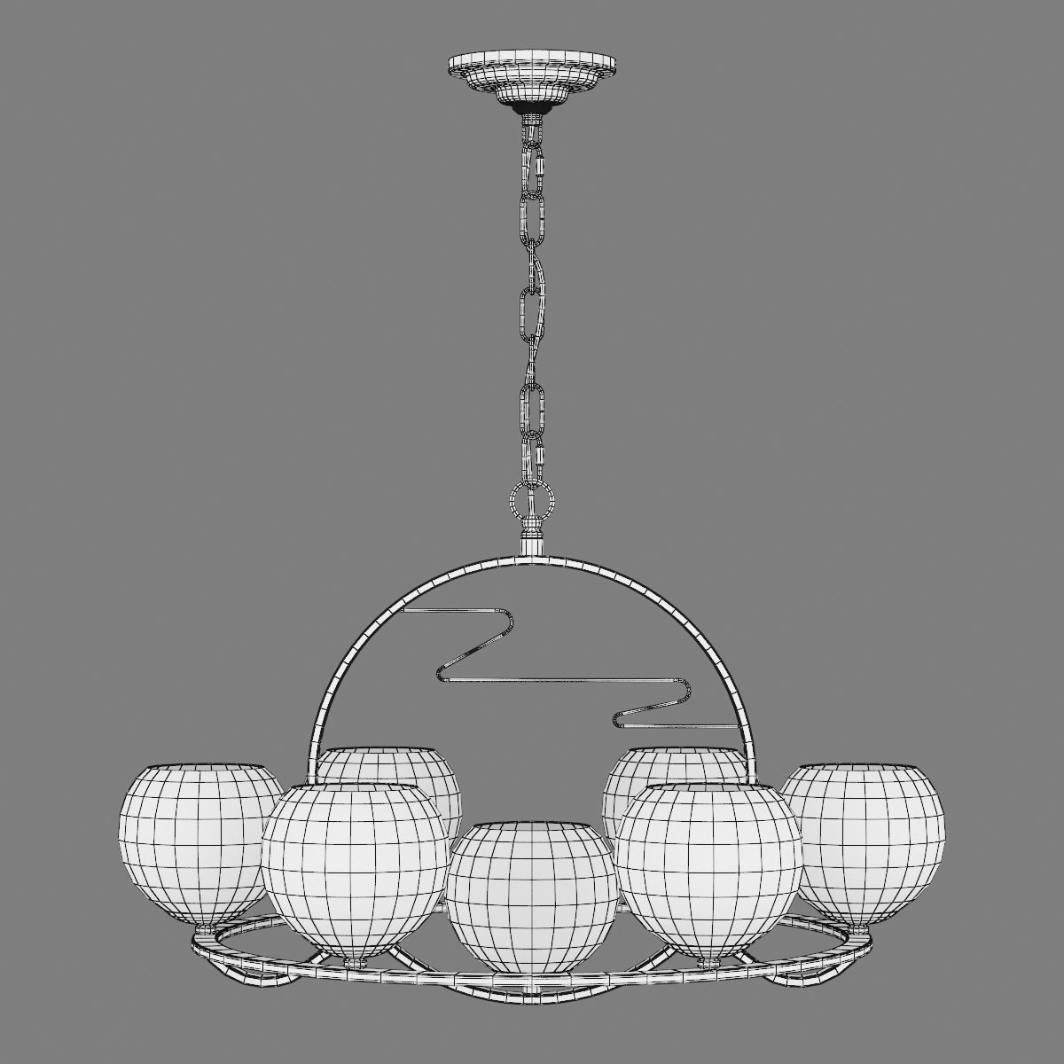 762077 Enna Lightstar Pendant chandelier 3D model_2