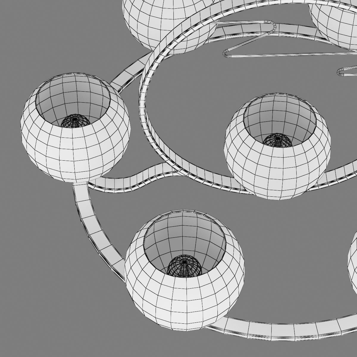 762077 Enna Lightstar Pendant chandelier 3D model_5