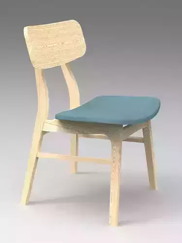 Dining Chair custom cushion veneer back top