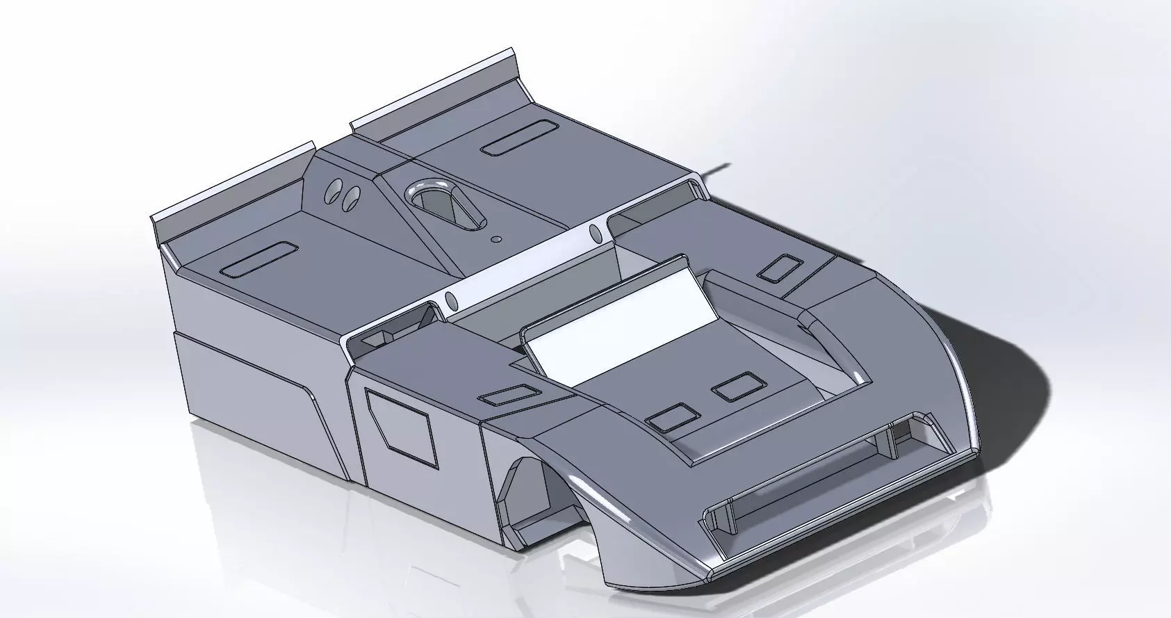Kit Chaparral 2J Can Am slot car 3D print model