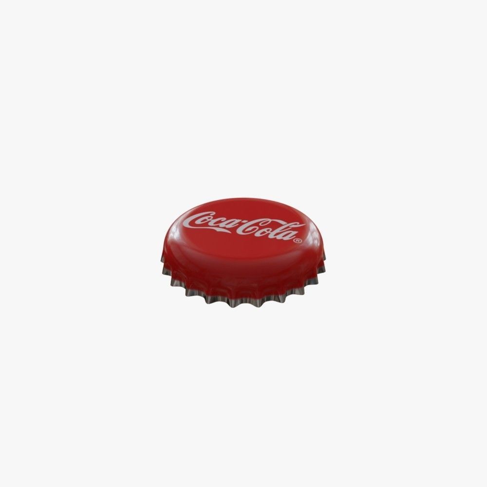 Coca-Cola Classic Bottle 3D model_4