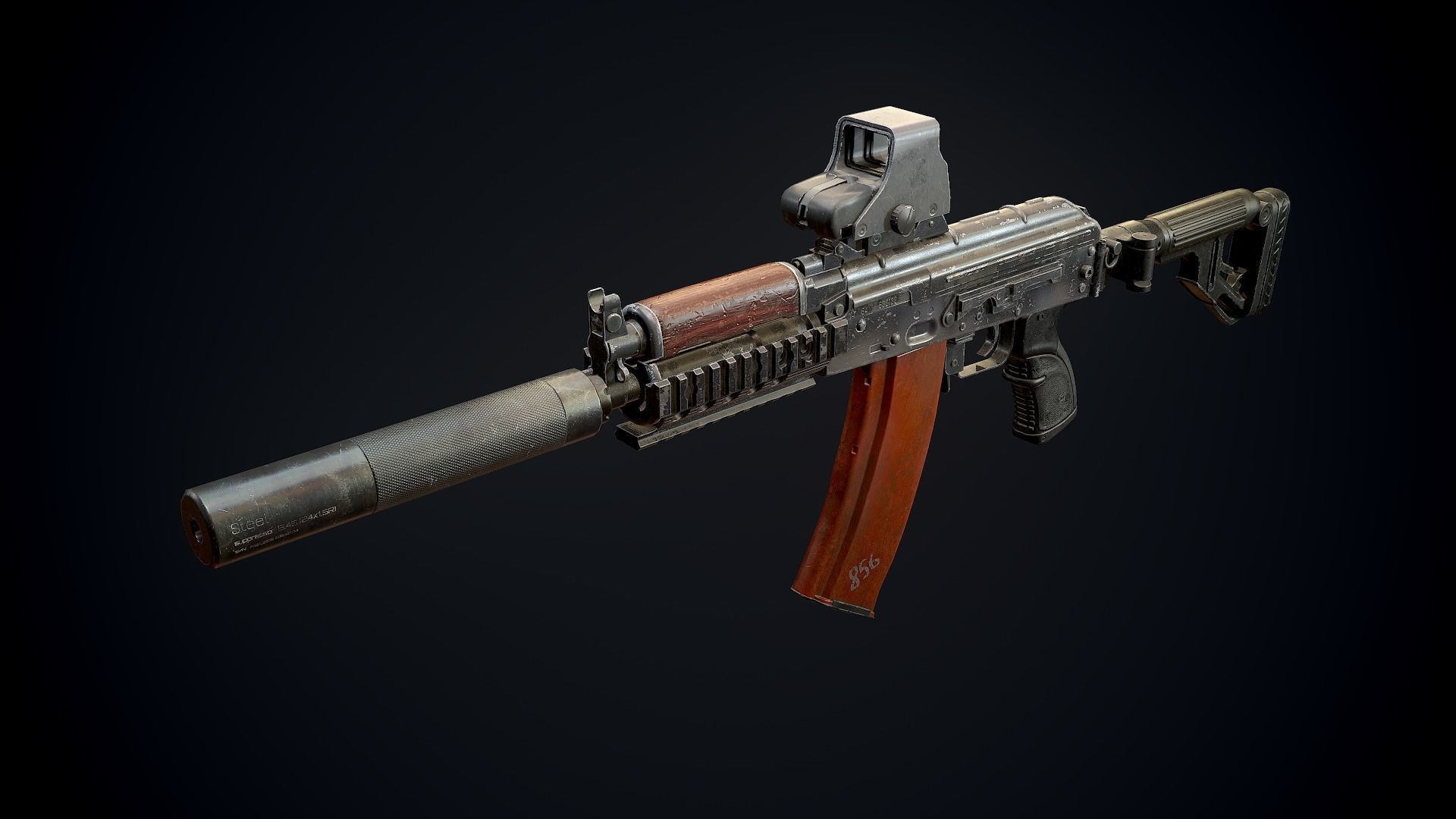 AKS74U tactical