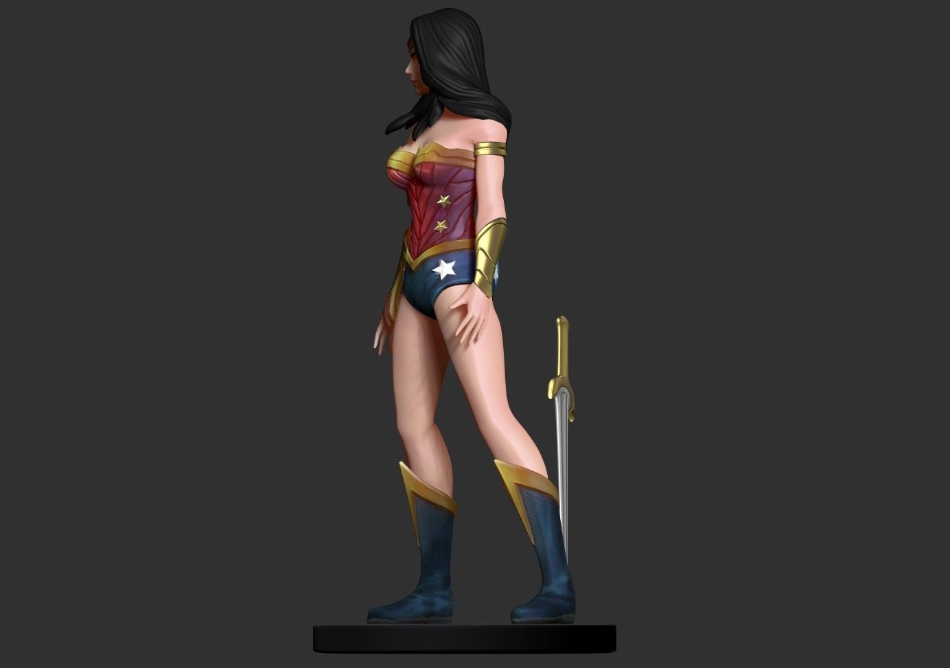 Wonder Woman - Fan art 3D print model_6