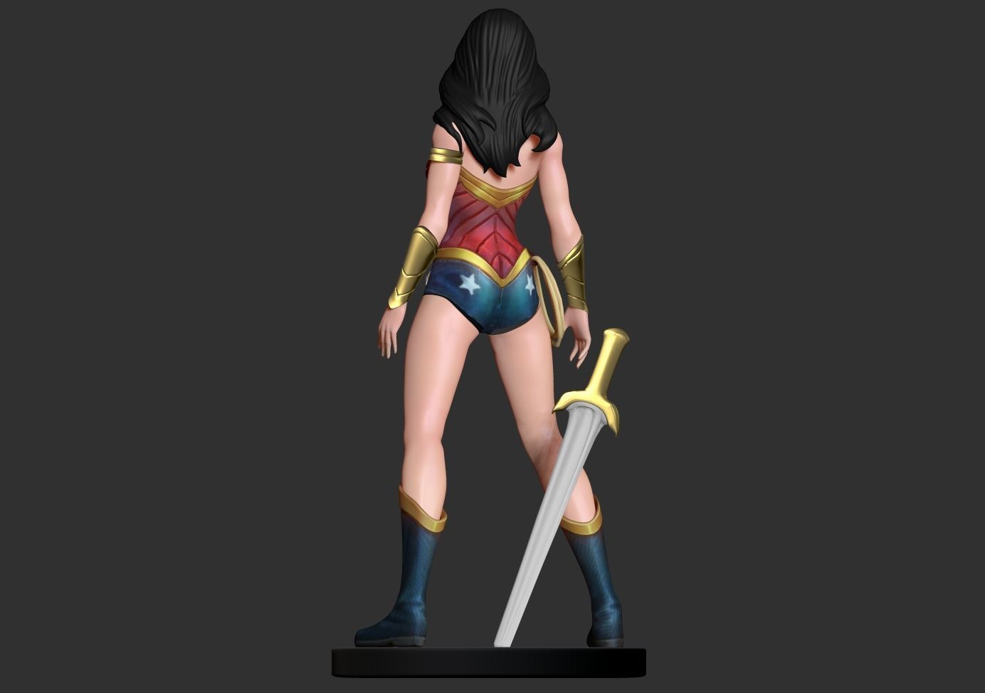 Wonder Woman - Fan art 3D print model_5