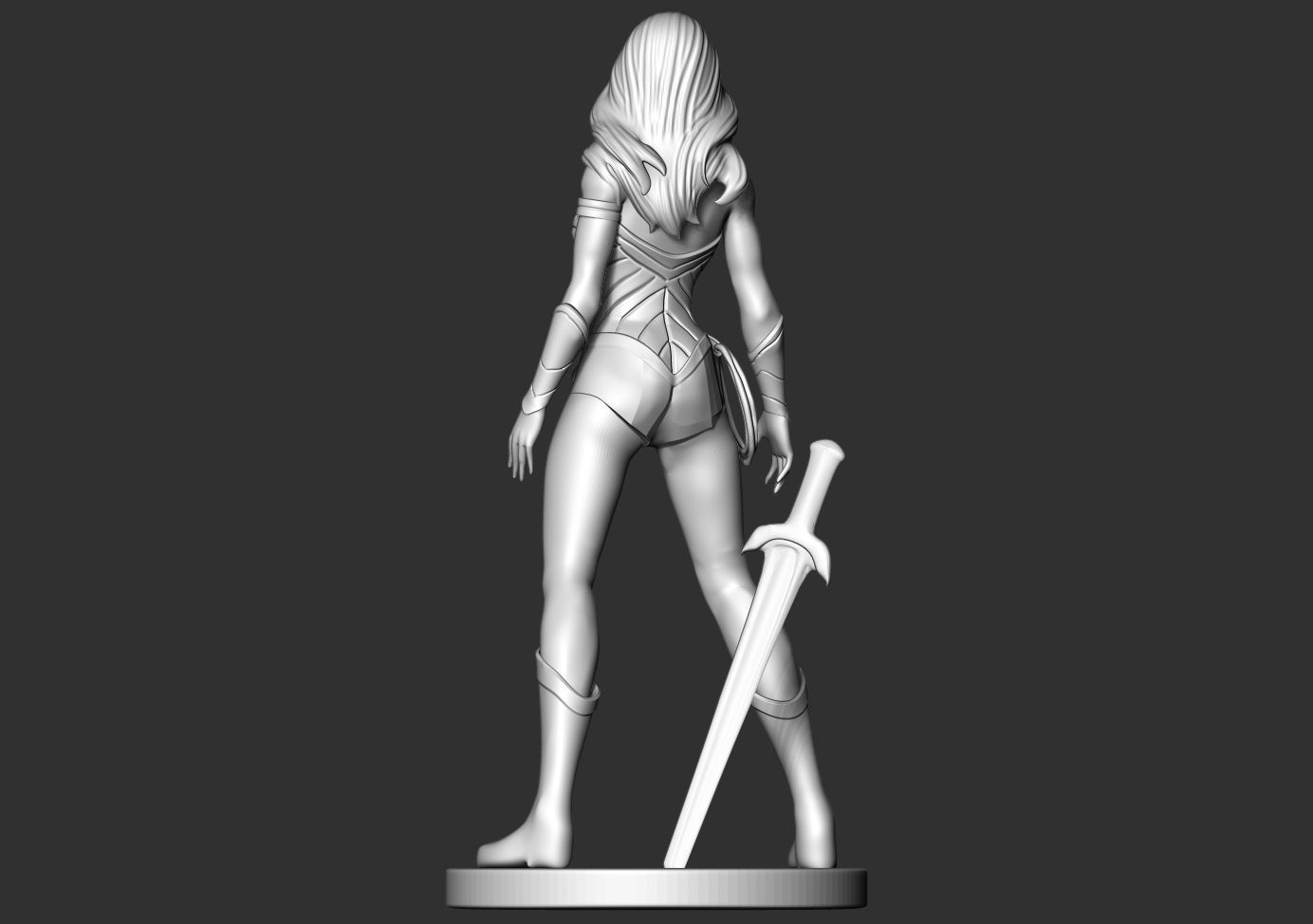 Wonder Woman - Fan art 3D print model_10