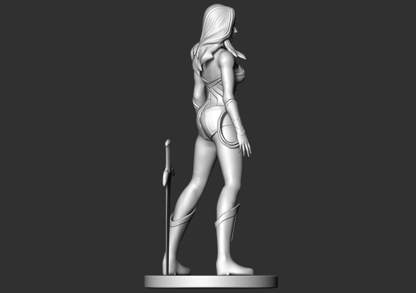 Wonder Woman - Fan art 3D print model_11