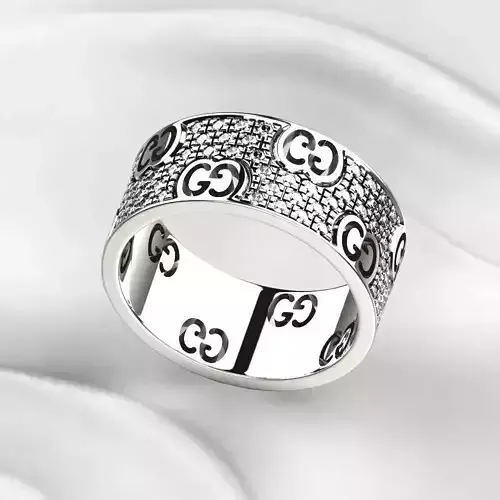Gucci Golden Ring 3D print model