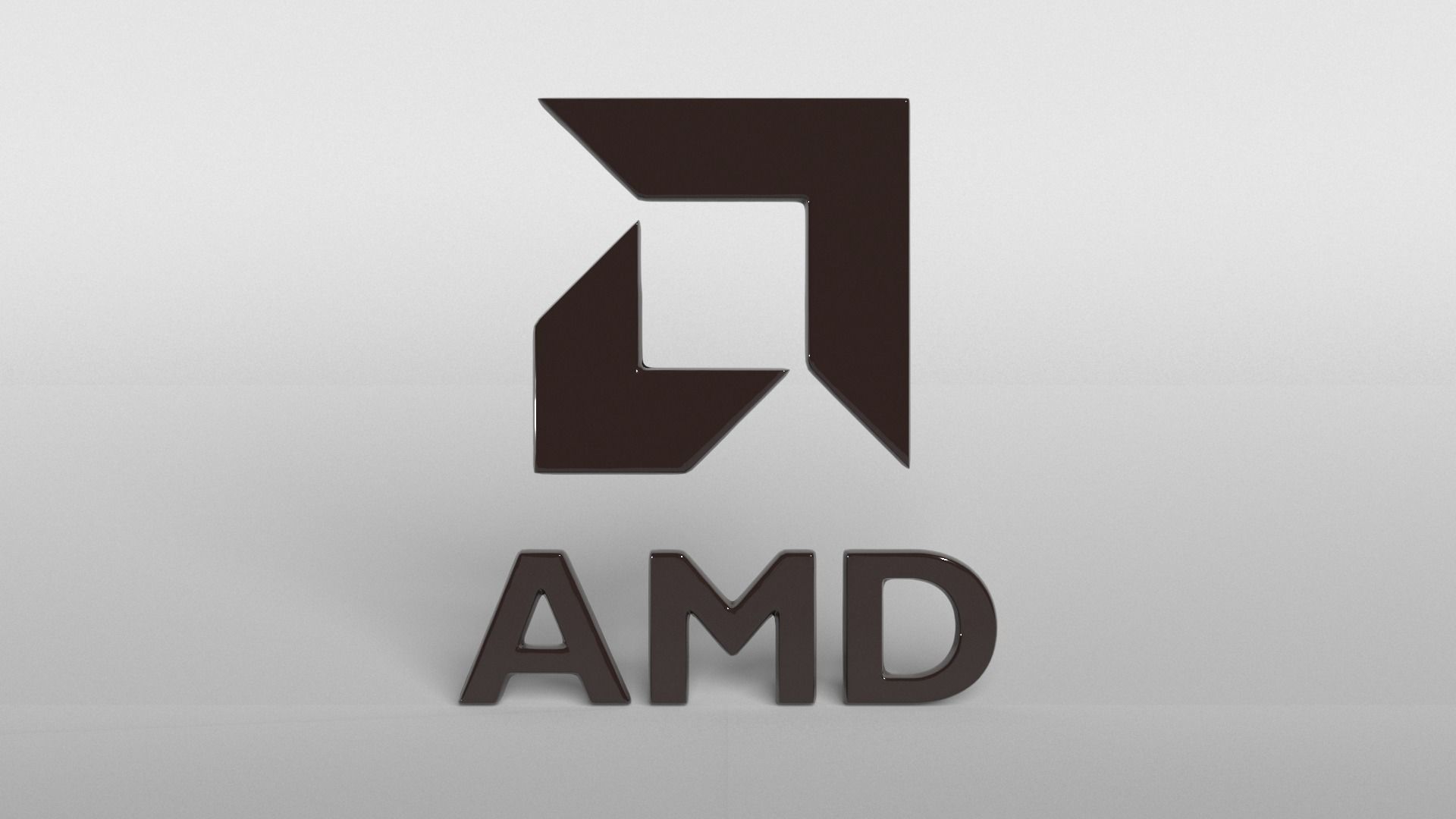AMD Logo v1 003 Free low-poly 3D model_2