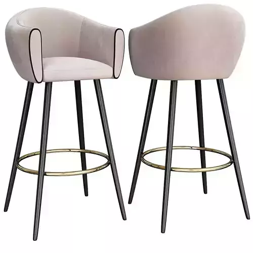 Grace Barstool 3d model