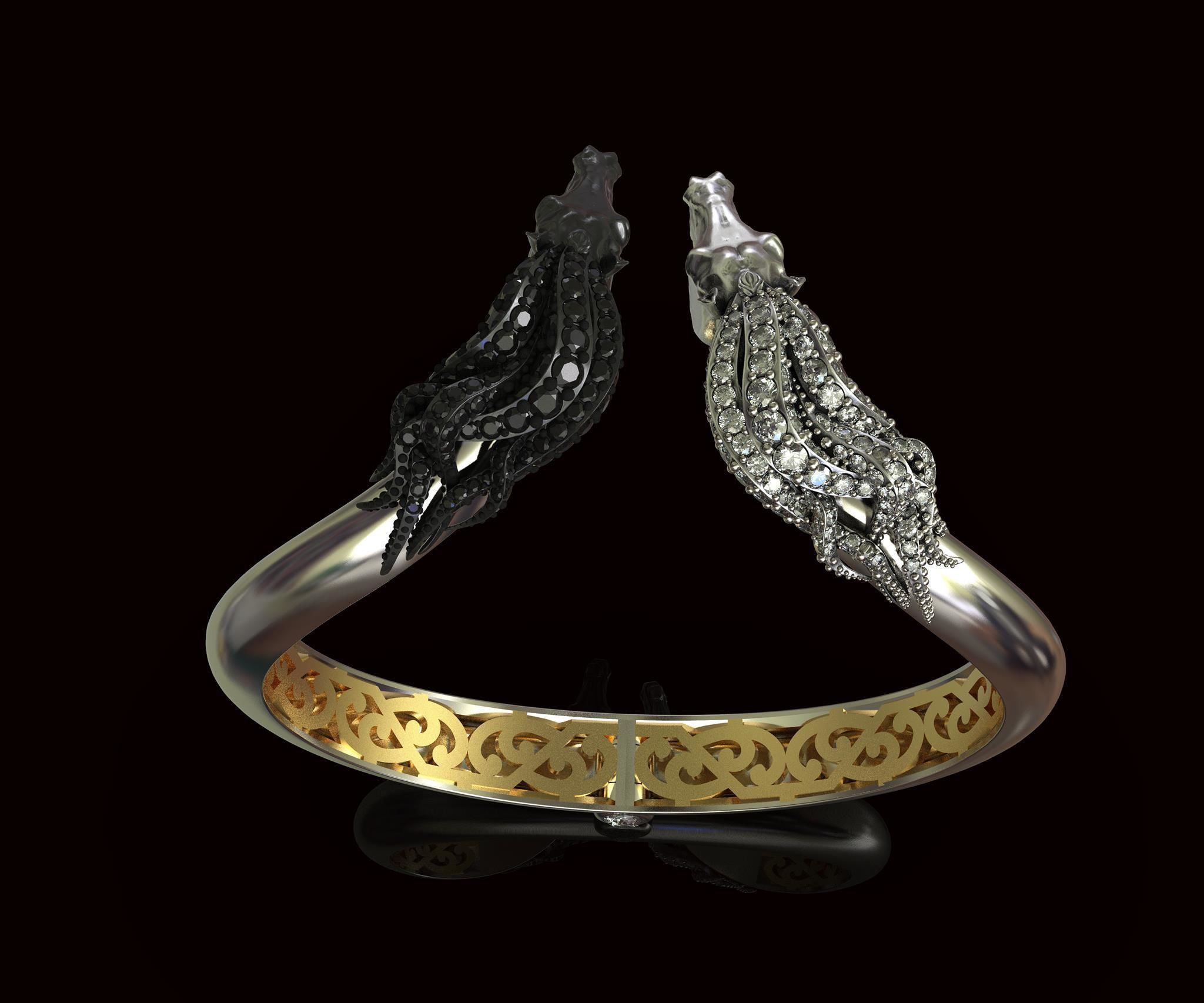  Horse Bracelet 3D model_3