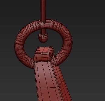 Agnes candelabra hanging 10 candles von Roll Hill 3D model_2