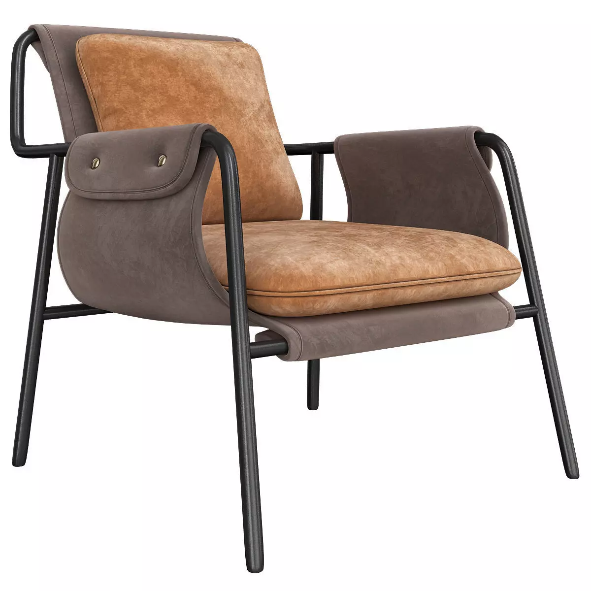 Fletcher Chair 3d model Low-poly 3D model