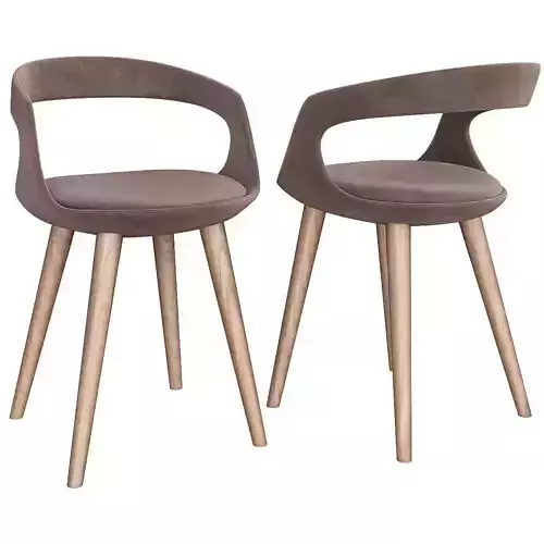 Modern Restaurant Chairs 3d model