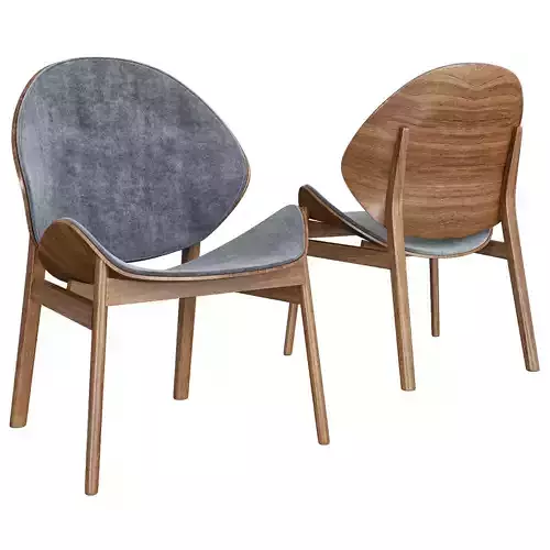 Hans Olsen Chair 3d model