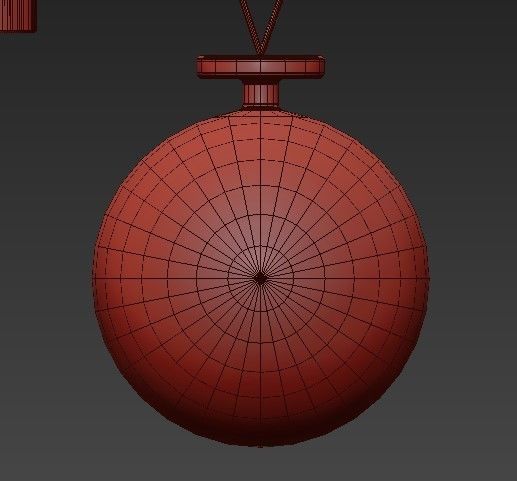 Shape Up 3 piece chandelier brushed brass von Roll Hill 3D model_1