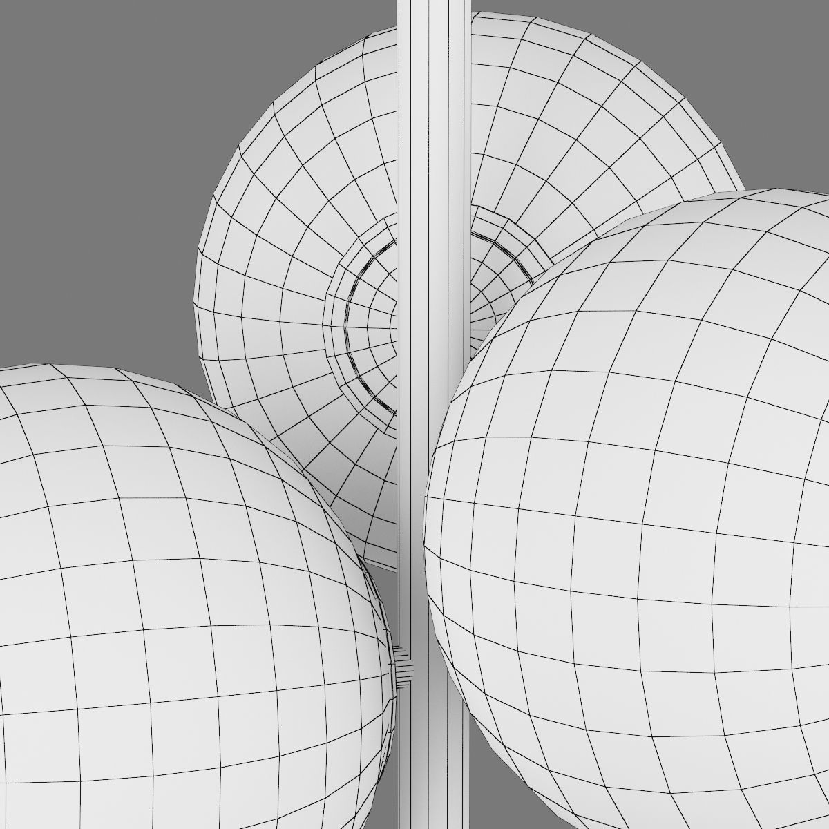 815031 Croco Lightstar Ceiling chandelier 3D model_6