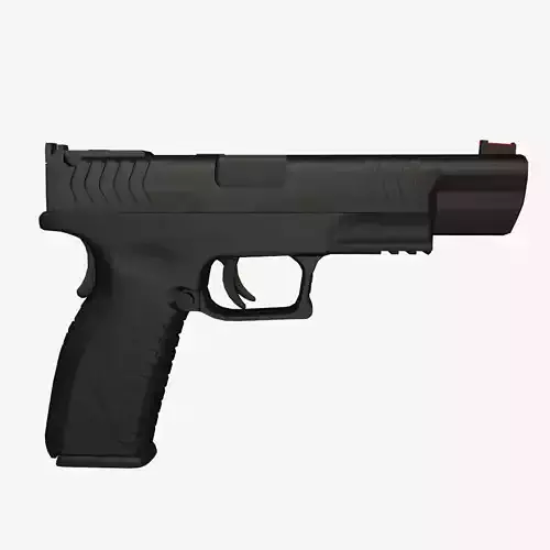 XDM 40 Free low-poly 3D model