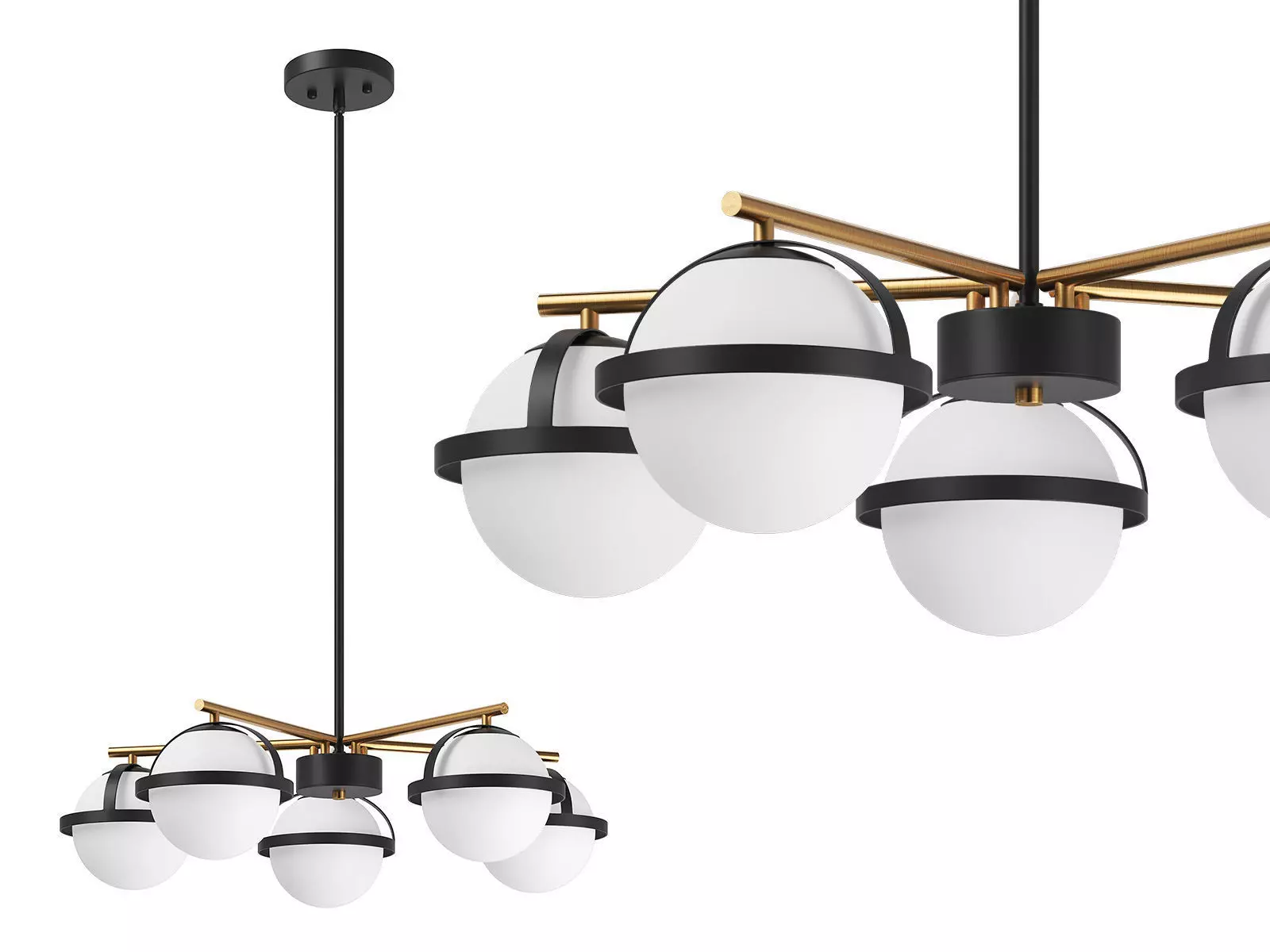 815257 Croco Lightstar Ceiling chandelier 3D model_0