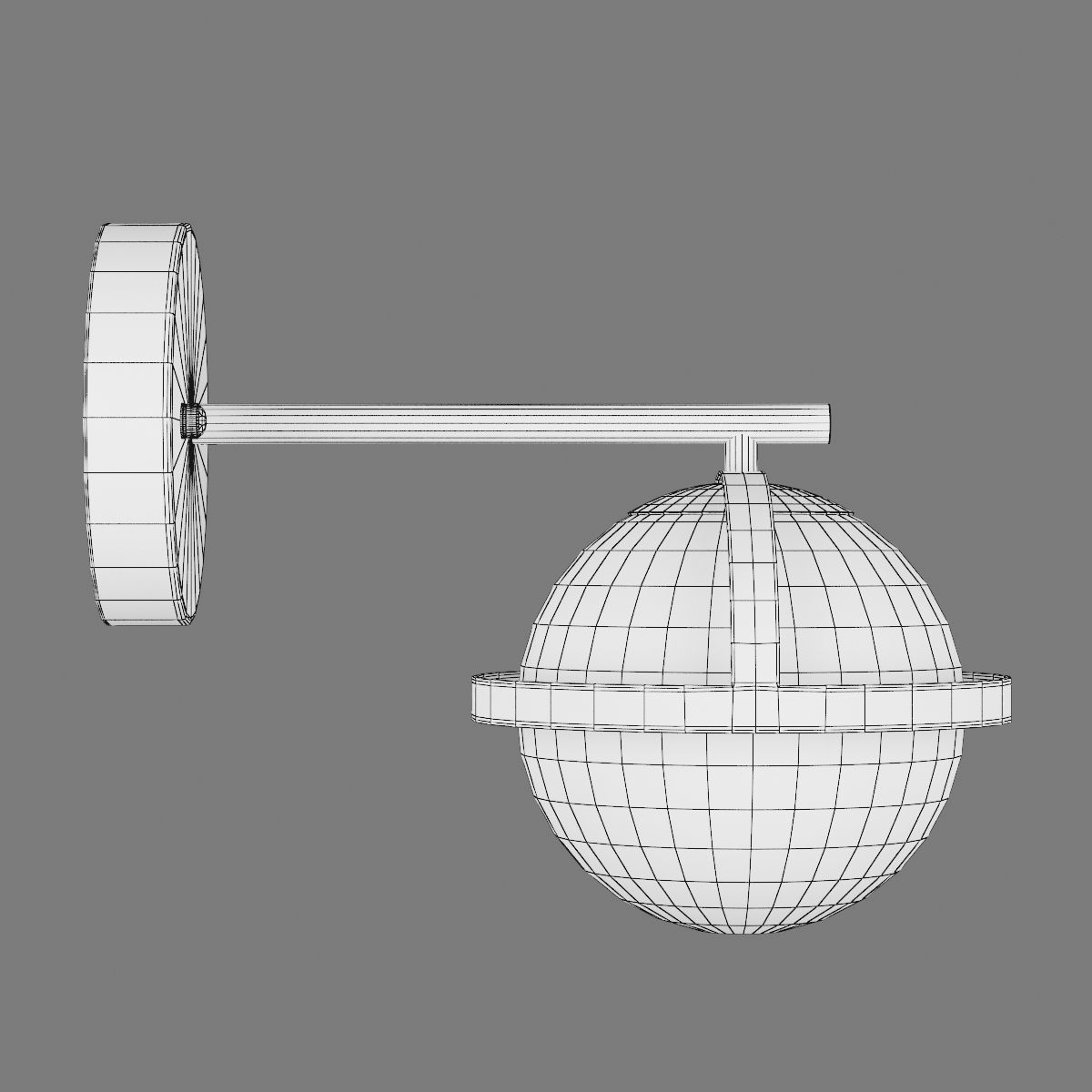 815617 Croco Lightstar Sconce 3D model_4