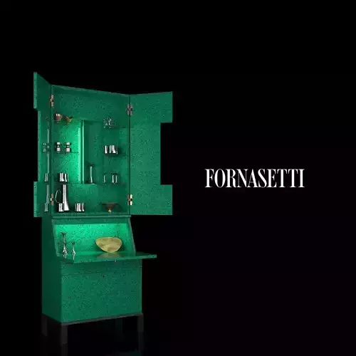 Fornasetti Trumeau Low-poly 3D model