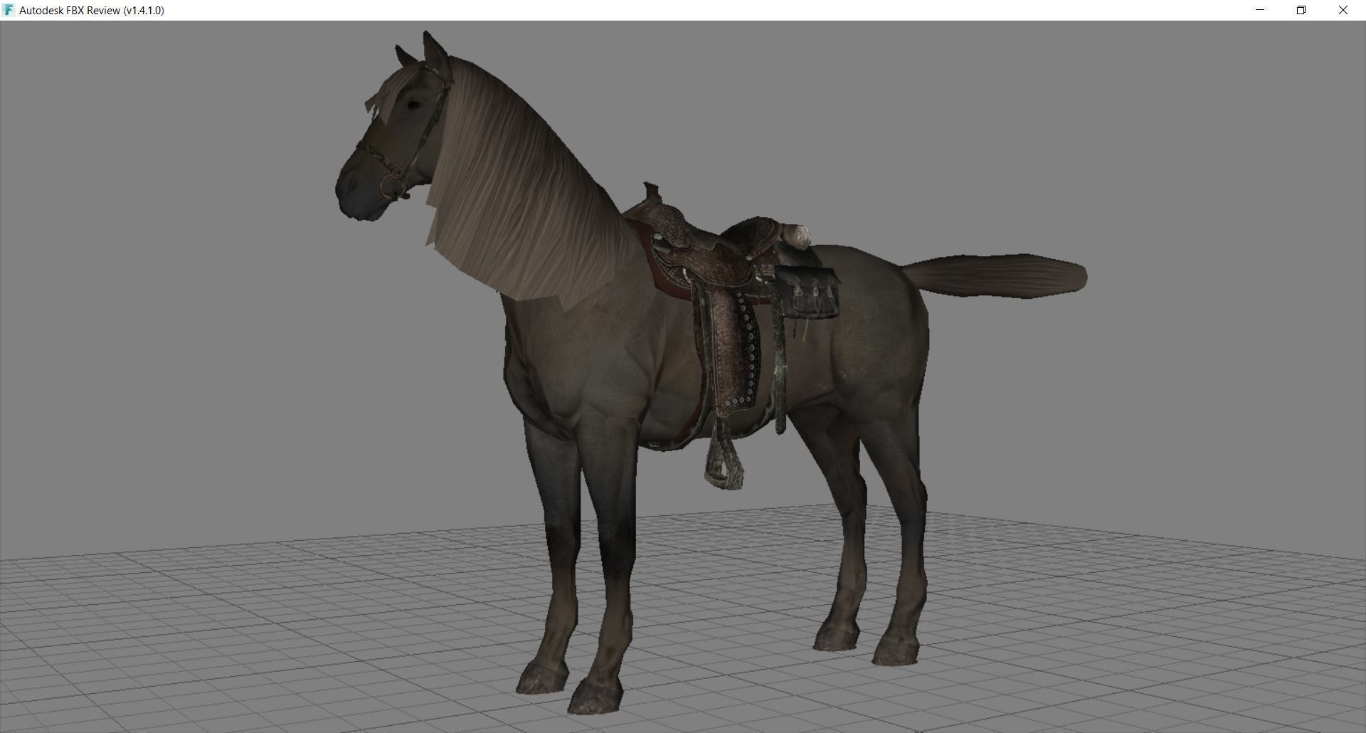 Horse - D3 3D model_5