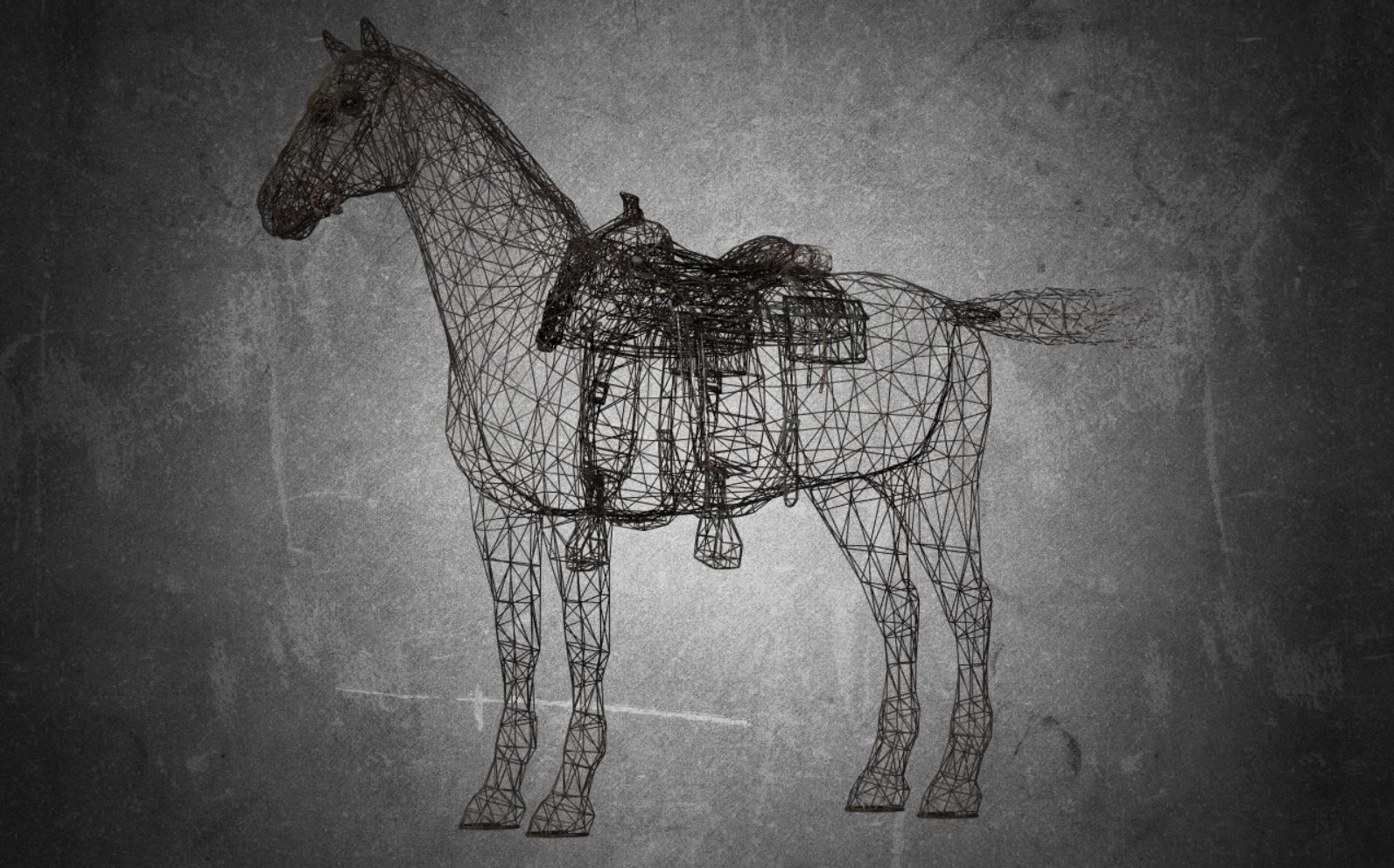 Horse - D3 3D model_10