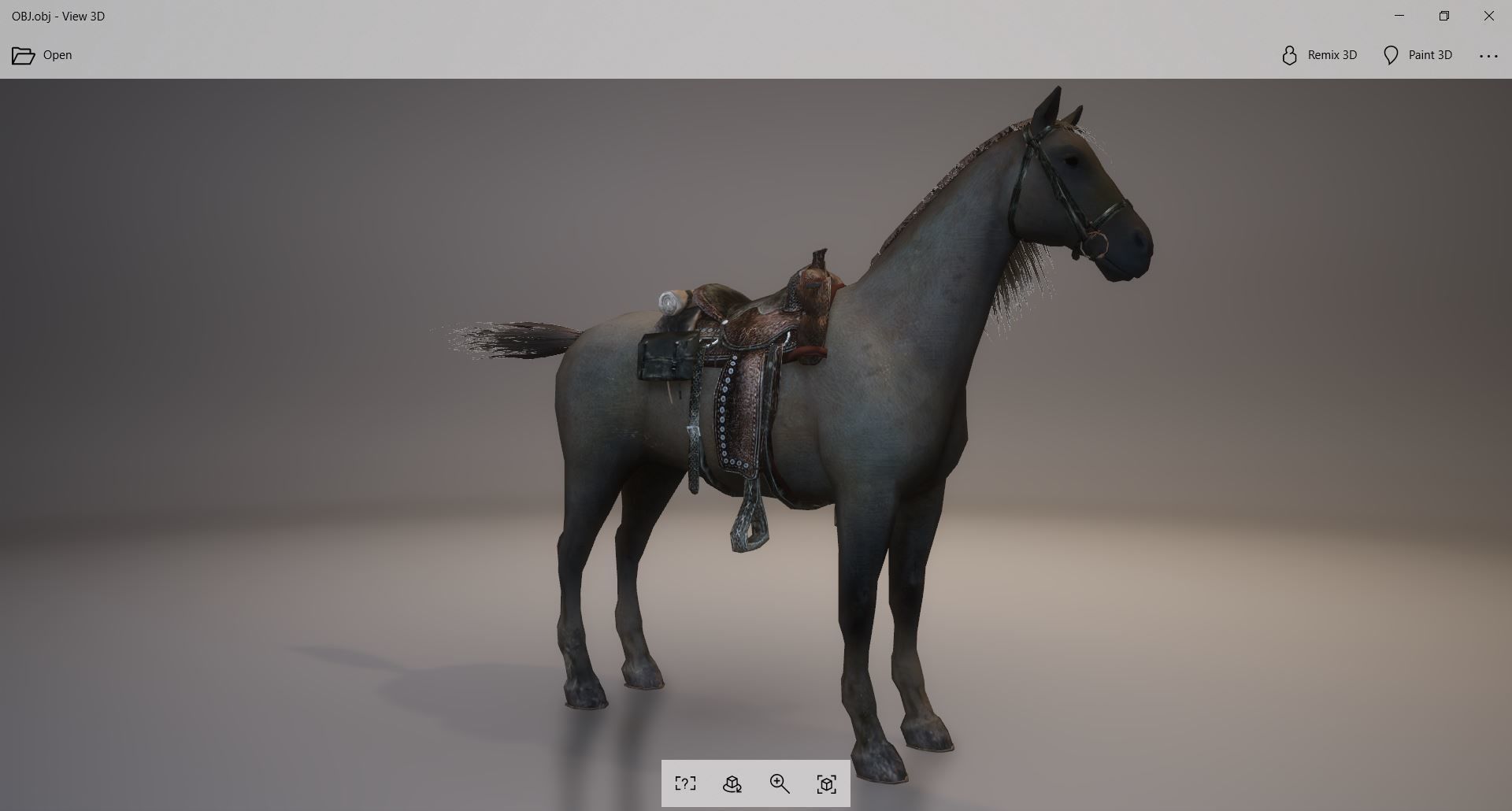 Horse - D3 3D model_4