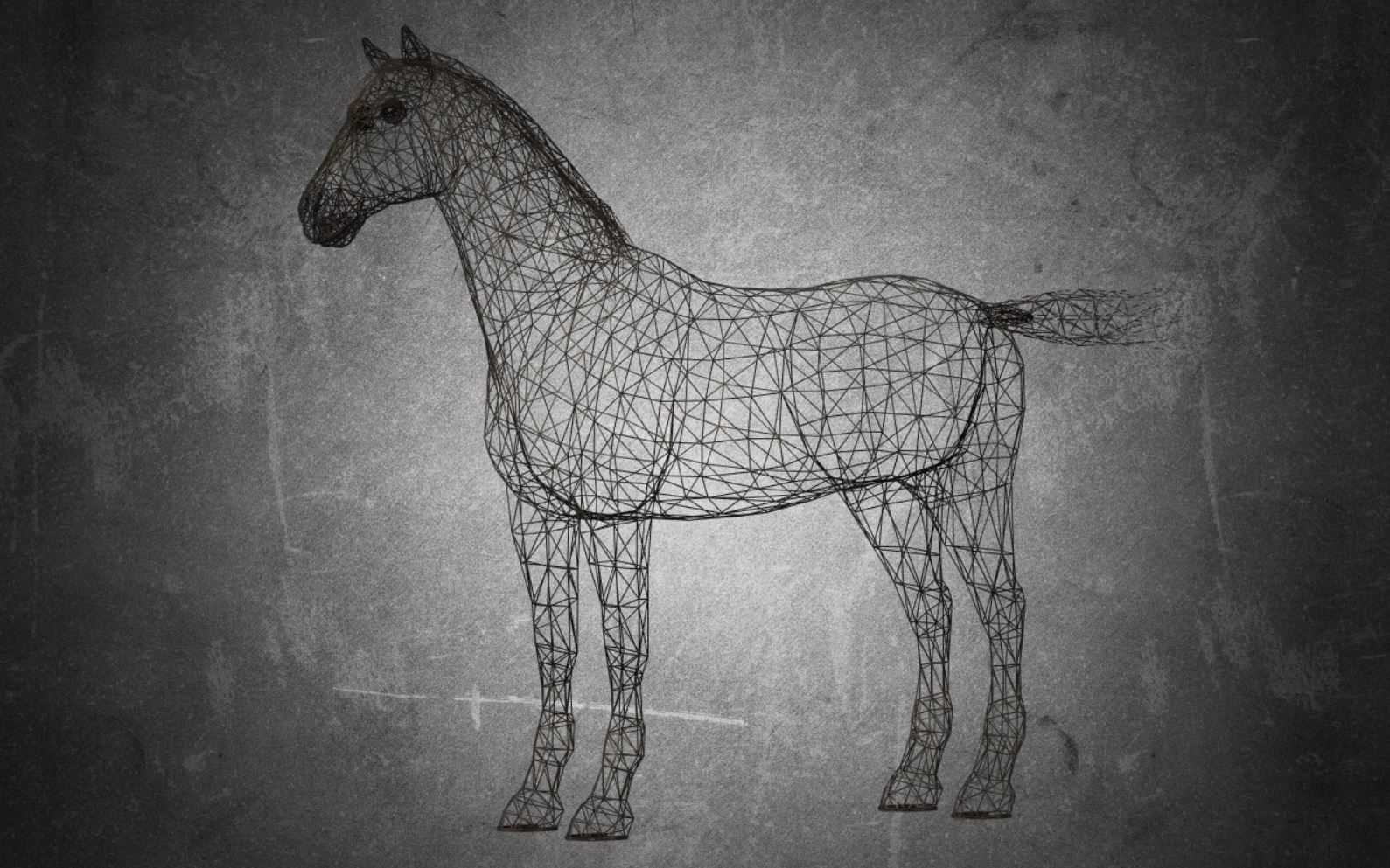 Horse - D4 3D model_10