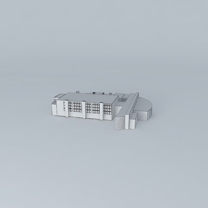 ITECH 3D building 3D model_4